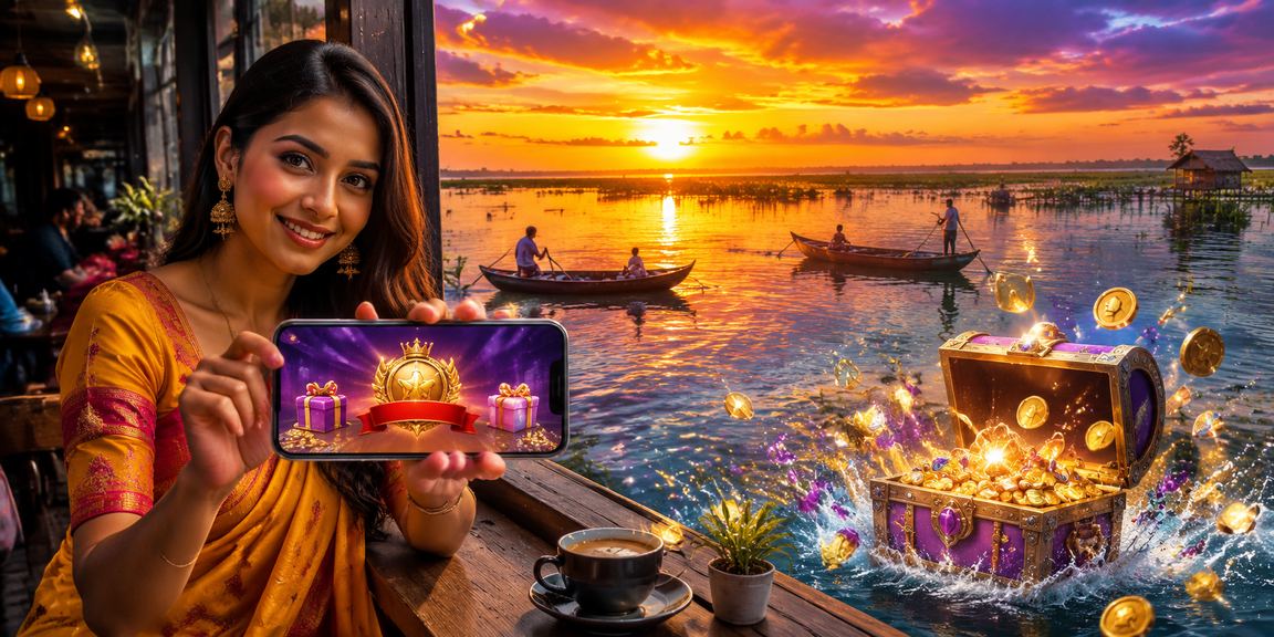 টাঙ্গুয়ার হাওরে ভিআইপি বোনাস উপভোগ করছেন একজন বাংলাদেশি
